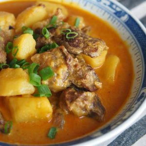 Curry Beef Brisket w/ Potato