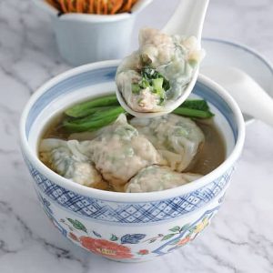 Shrimp, Pork & Watercress Wonton