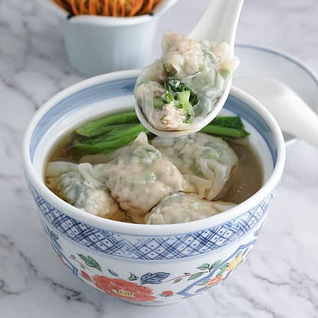 Shrimp, Pork & Watercress Wonton
