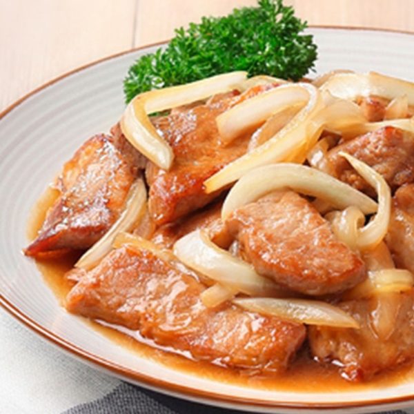 Pork Chop w/ Onion & Veggie