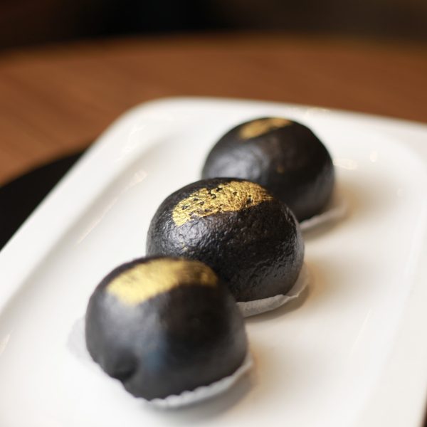 Golden Black Sesame Bun