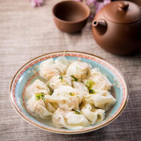 Shrimp, Pork & Vegetable Wonton