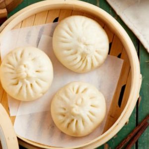 Vegan Pickled Mustard Bun