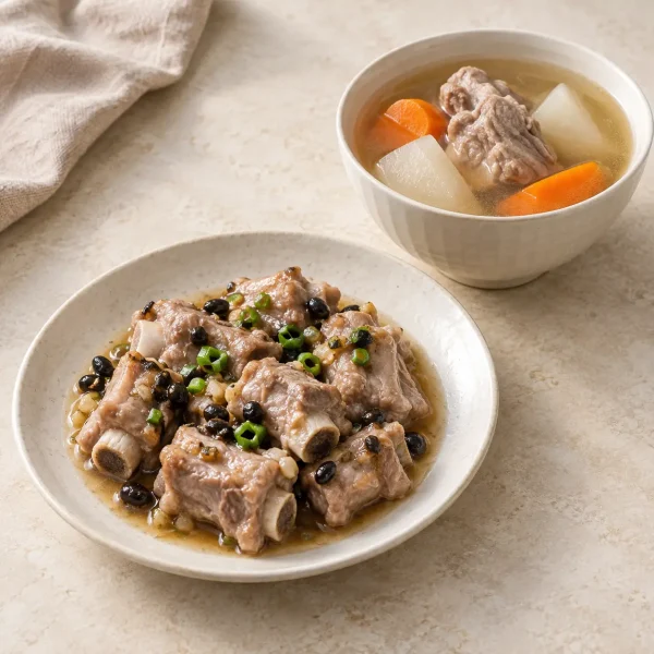 1 Steamed Dish + 1 Soup Combo